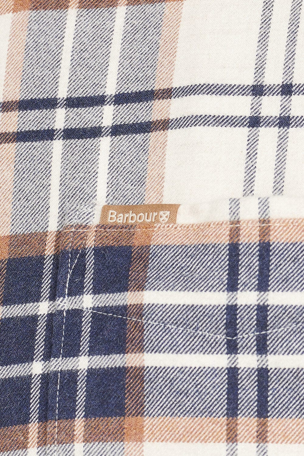 Barbour Portdown Tailored Shirt - Ecru