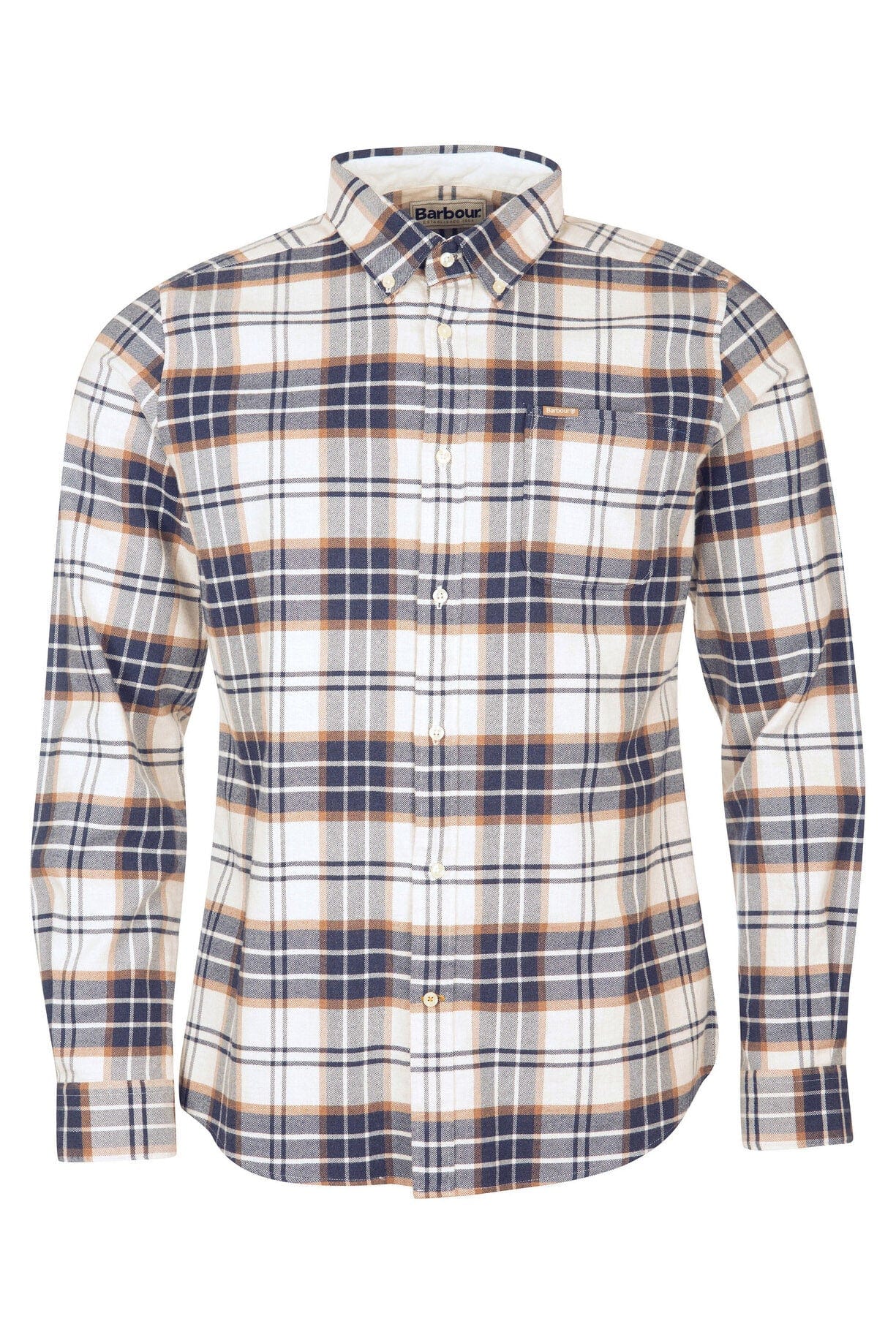 Barbour Portdown Tailored Shirt - Ecru