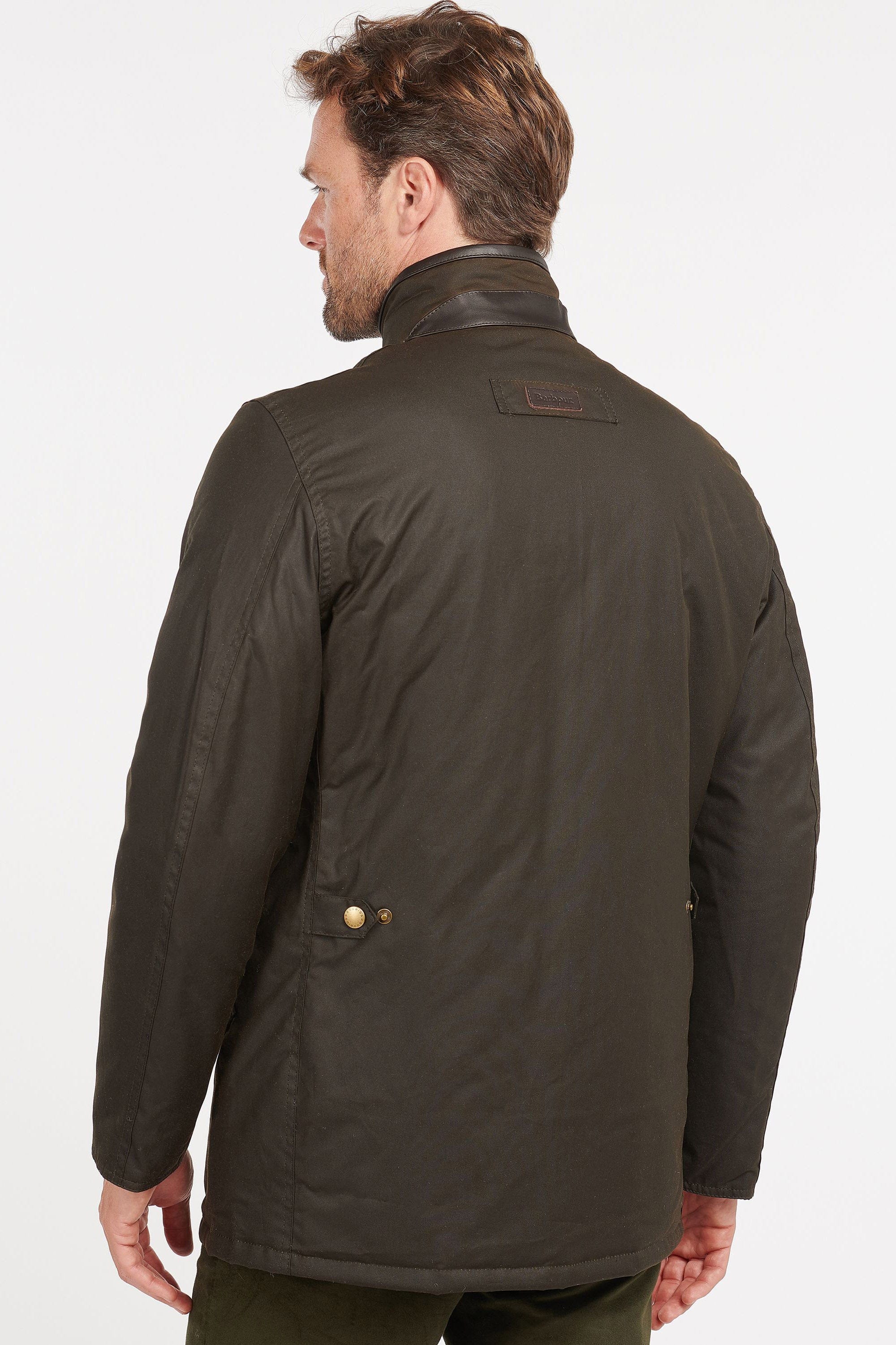 Barbour Prestbury Wax Jacket - Olive