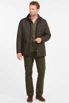 Barbour Prestbury Wax Jacket - Olive