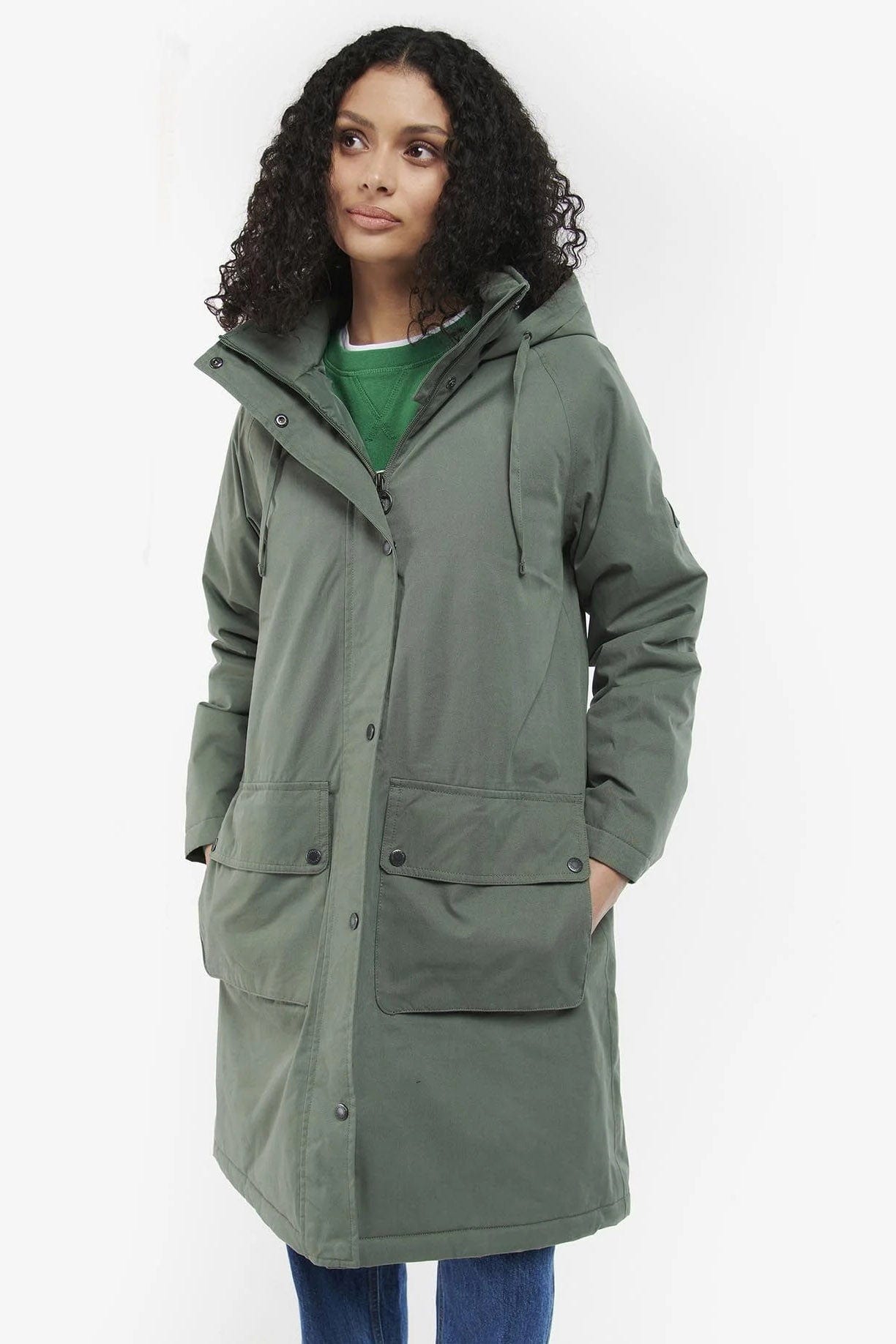 Barbour Rawson Waterproof Jacket - Alchemy Green