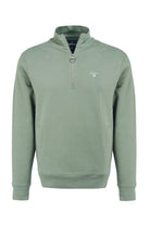 Barbour Rothley Half Zip Sweatshirt - Agave Green