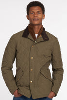 Barbour Shoveler Quilted Jacket - Army Green