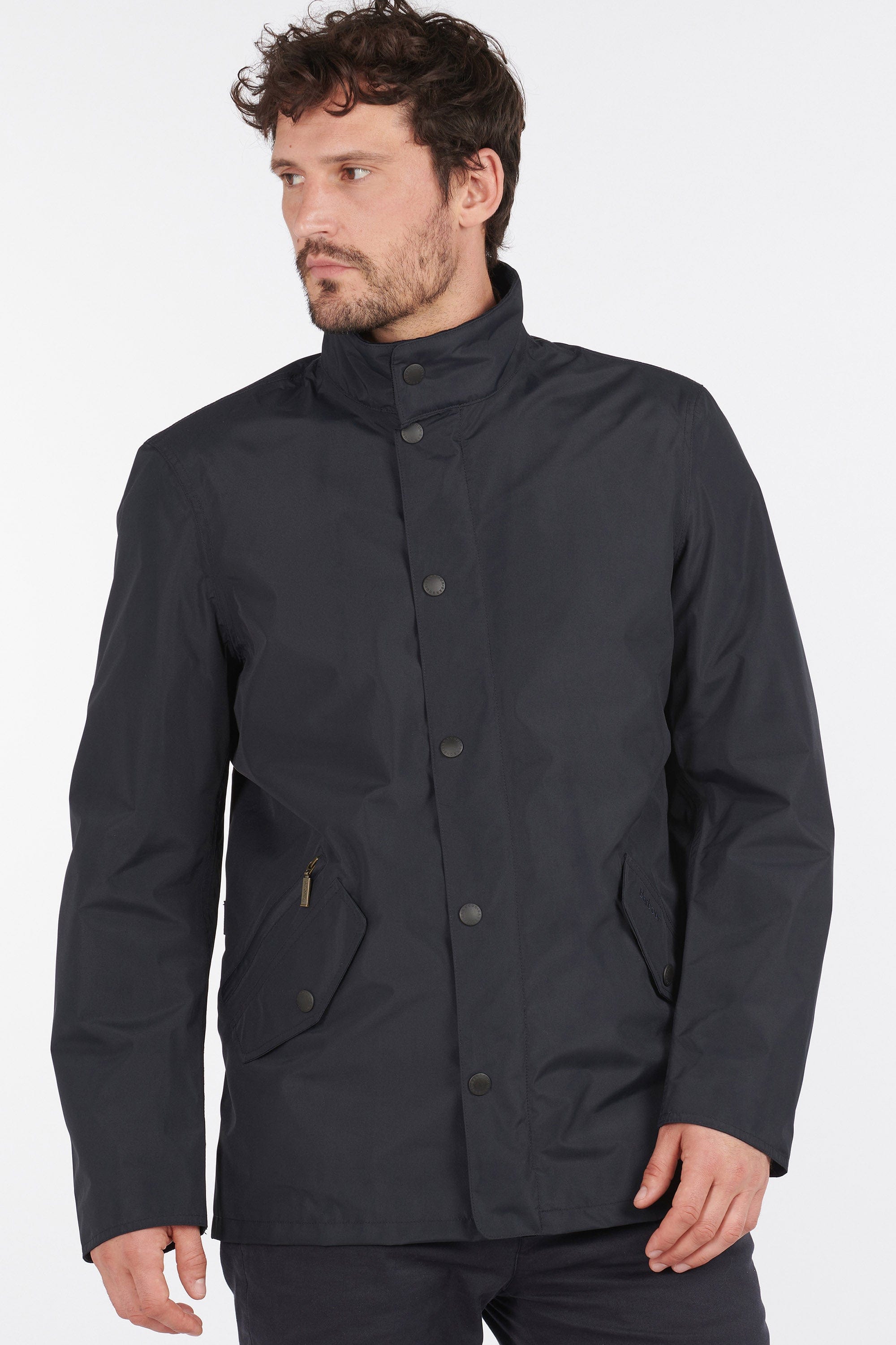 Barbour Spoonbill Waterproof Jacket - Navy