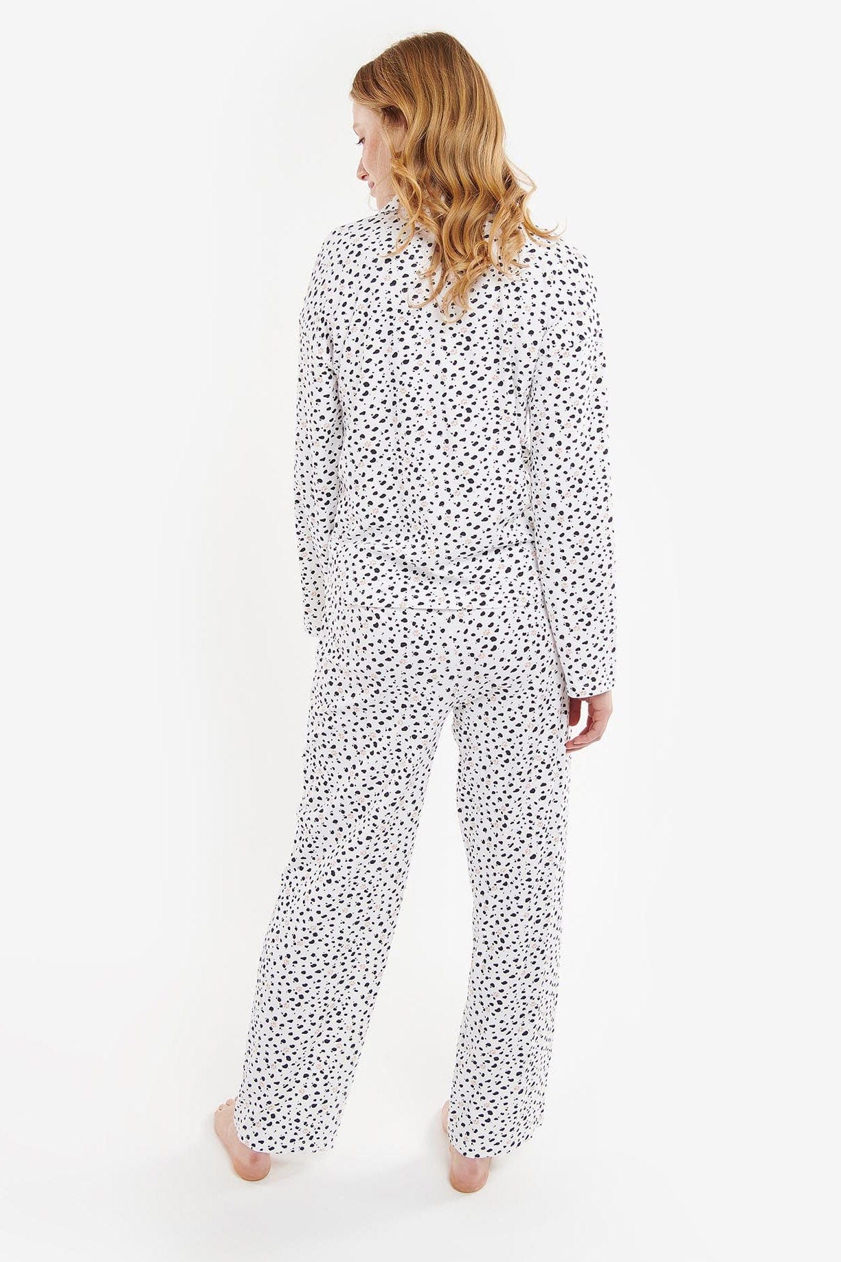 Barbour Spot Pyjama Set - White Dalmatian Spot