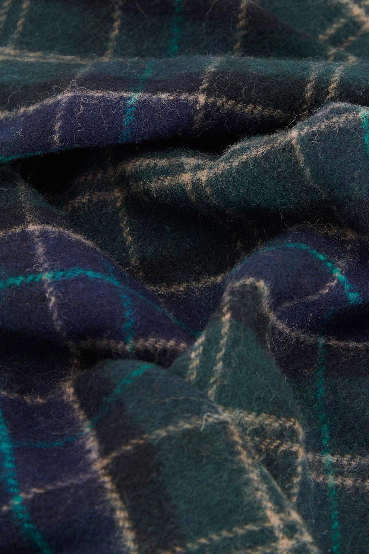 Barbour Tartan Lambswool Scarf - Green Loch USC0001_TN23_OS