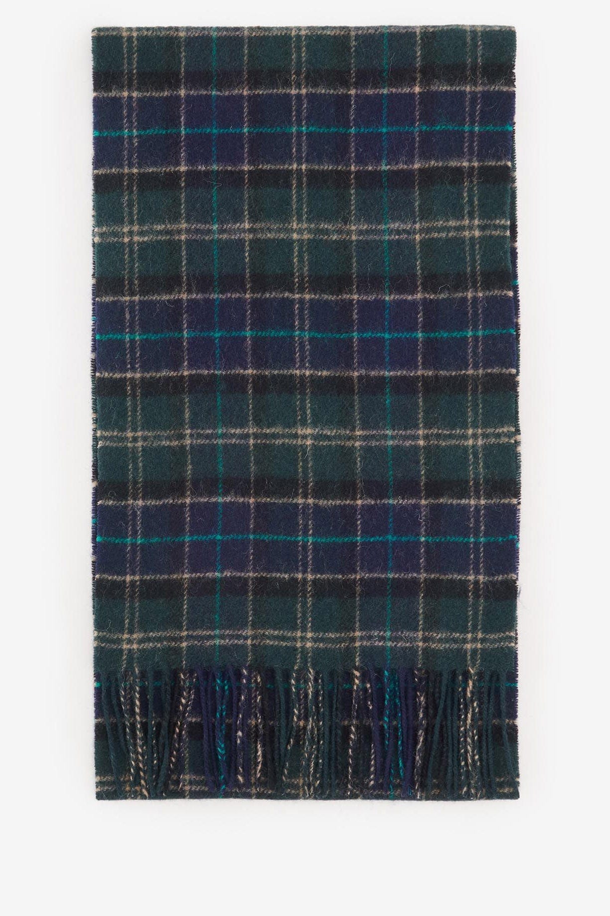 Barbour Tartan Lambswool Scarf - Green Loch USC0001_TN23_OS