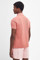 Barbour Tartan Pique Polo - Pink Clay