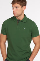 Barbour Tartan Pique Polo - Racing Green