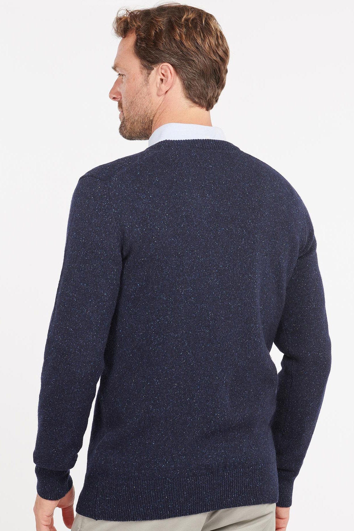 Barbour Tisbury Crew Neck Jumper - Navy