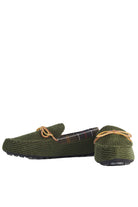 Barbour Tueart Slippers - Olive Cord