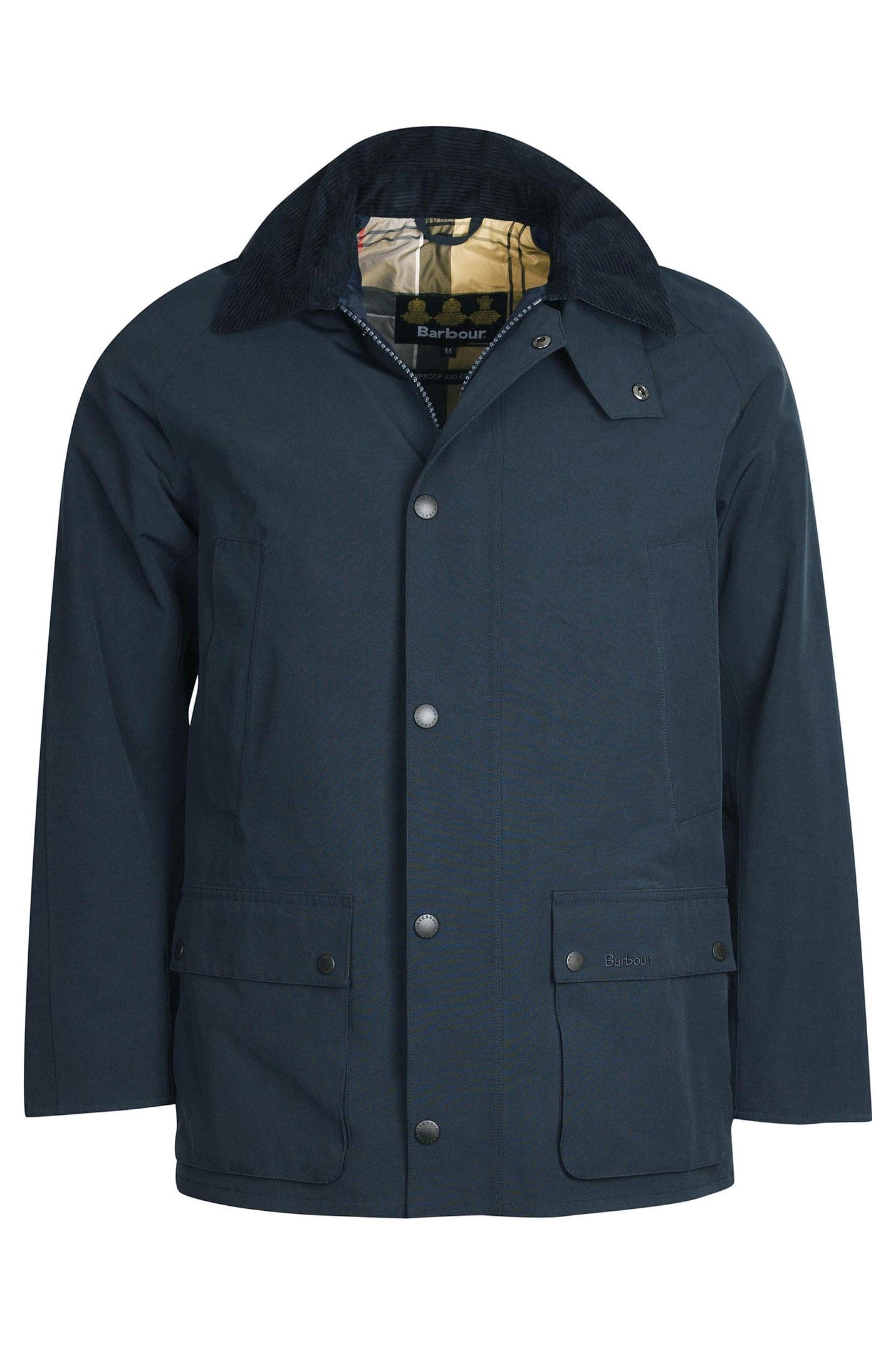 Barbour Waterproof Ashby Jacket - Navy/Dress