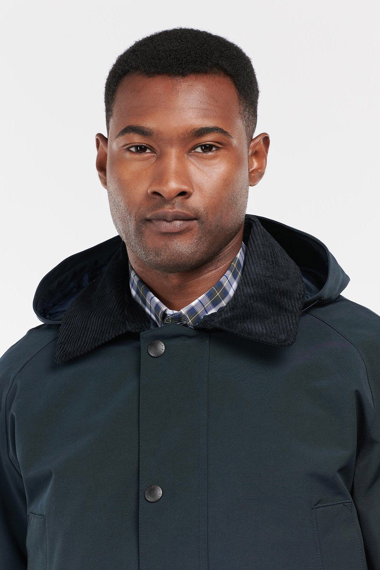 Barbour Waterproof Ashby Jacket - Navy/Dress