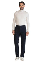 Bruhl Venice B Turn Cotton Stretch Chinos - Dark Blue