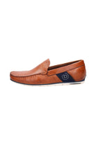 Bugatti Chesley Leather Moccasin - Cognac