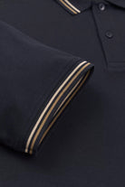 Bugatti Cotton Polo Shirt - Navy