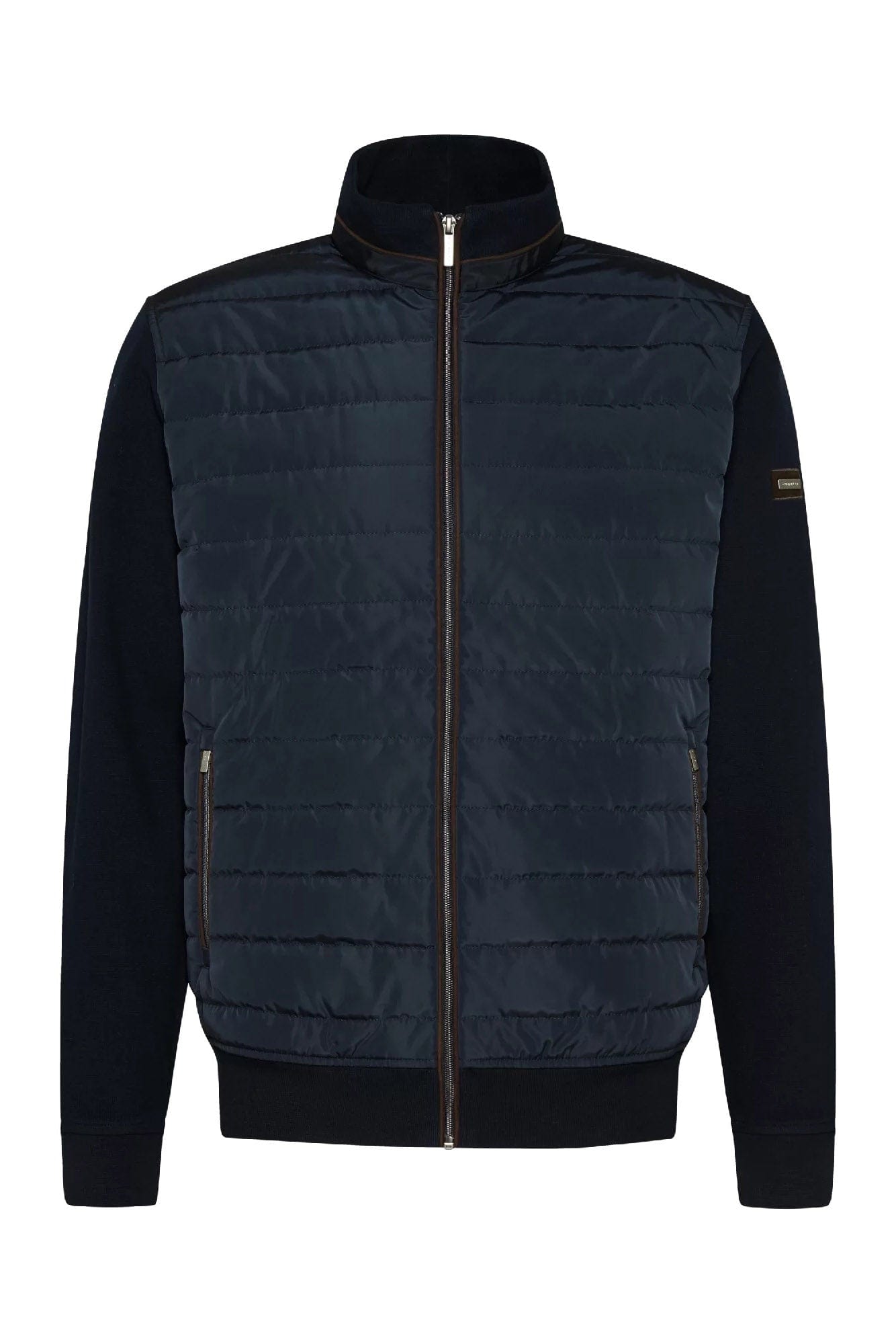 Bugatti Hybrid Quilted Jacket - Marine