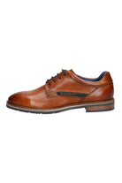 Bugatti Laziano Comfort Leather Shoes - Cognac