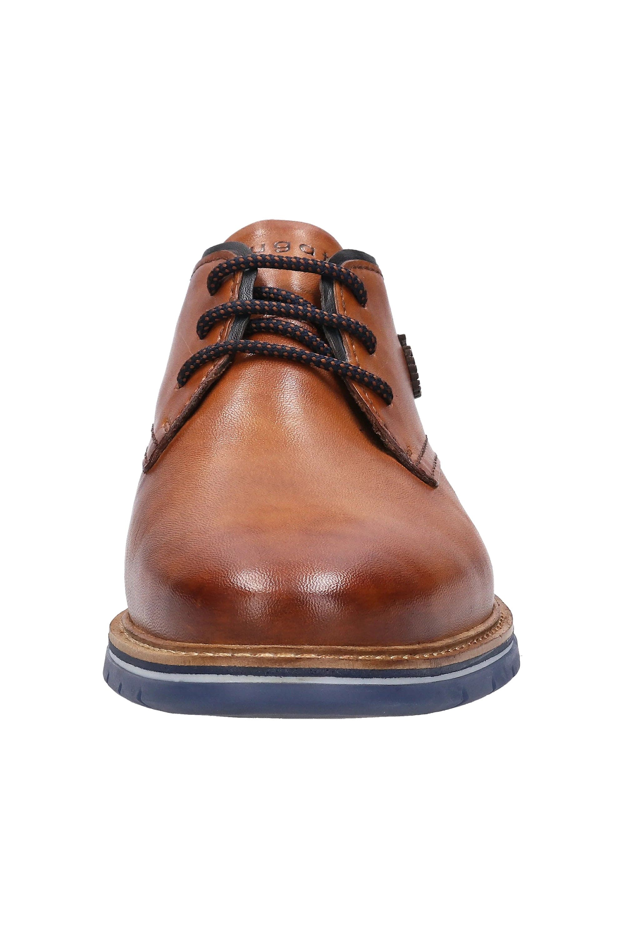 Bugatti Sammy Comfort Lace Up Shoes - Cognac