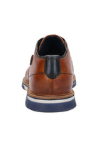 Bugatti Sammy Comfort Lace Up Shoes - Cognac