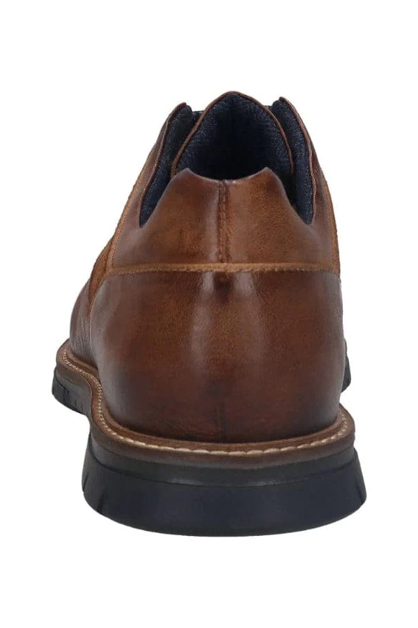 Bugatti Sammy Soft Fit Lace Up Shoes - Cognac