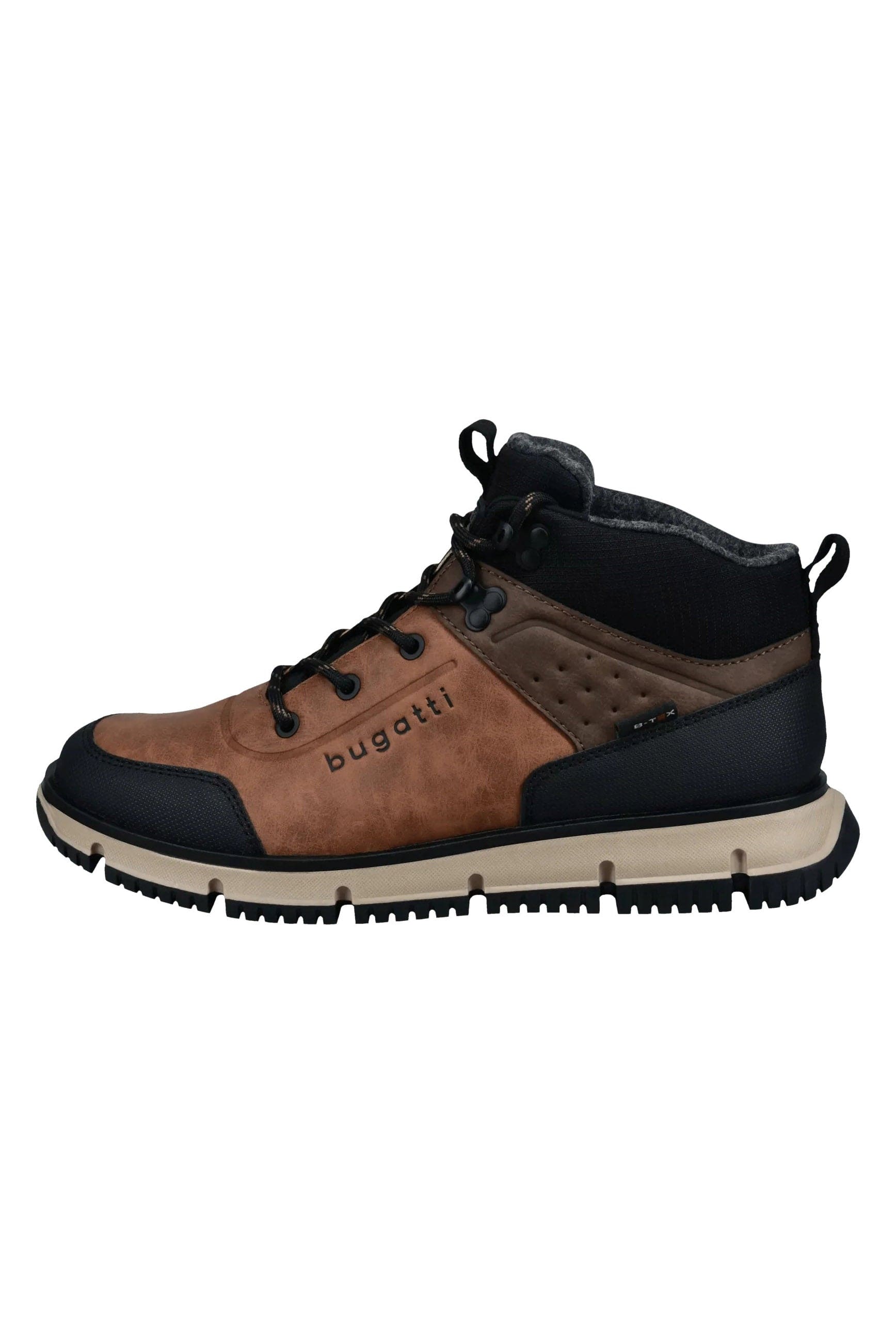 Bugatti Samper High-Tech Lace-Up Boots - Cognac