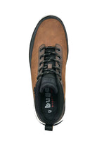 Bugatti Samper Leather Trainers - Cognac Brown