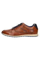 Bugatti Thorello Leather Trainers - Cognac