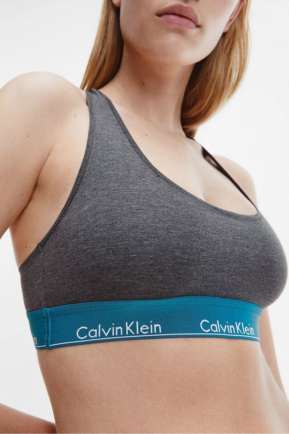 Calvin Klein Women Modern Cotton UnLined Bralette,SAVANNAH CHEETAH_HONEY  ALMOND