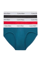 Calvin Klein Modern Cotton Stretch Brief - 3 Pack - Legion Blue/Exact/Black