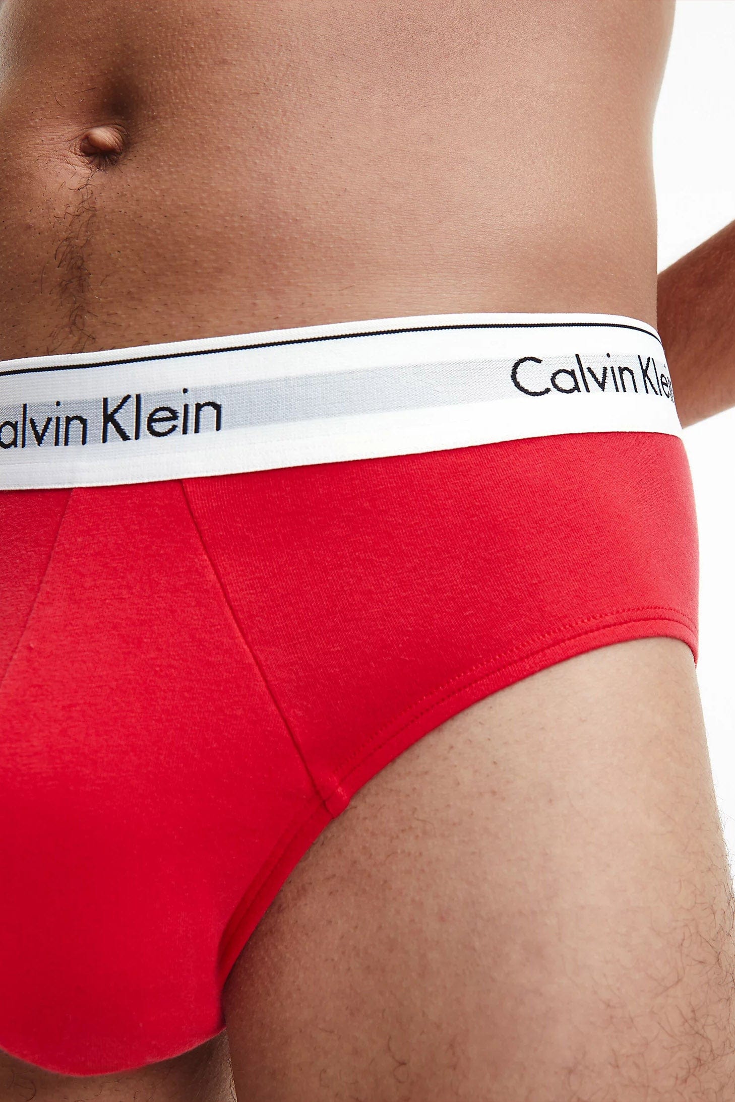 Calvin Klein Modern Cotton Stretch Brief - 3 Pack - Legion Blue/Exact/Black