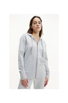 Calvin Klein Modern Structure Lounge Zip Up Hoodie - Grey Heather