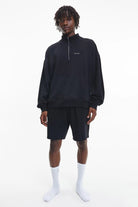 Calvin Klein Quarter Zip Sweatshirt - Black