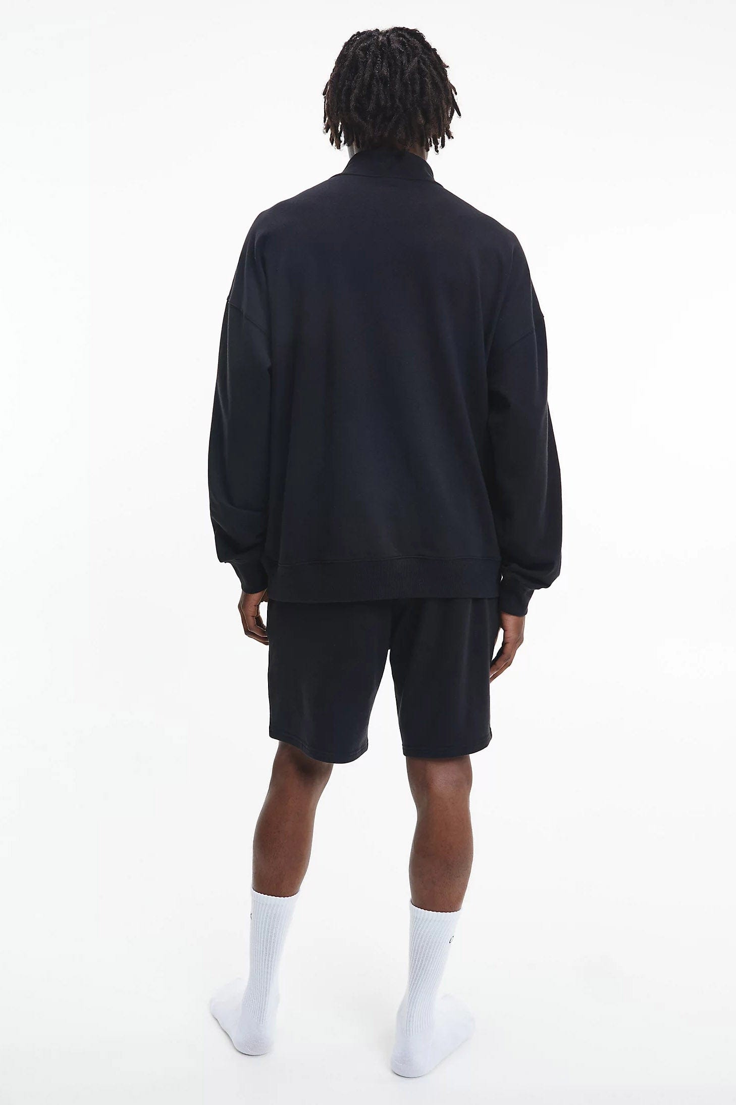 Calvin Klein Quarter Zip Sweatshirt - Black