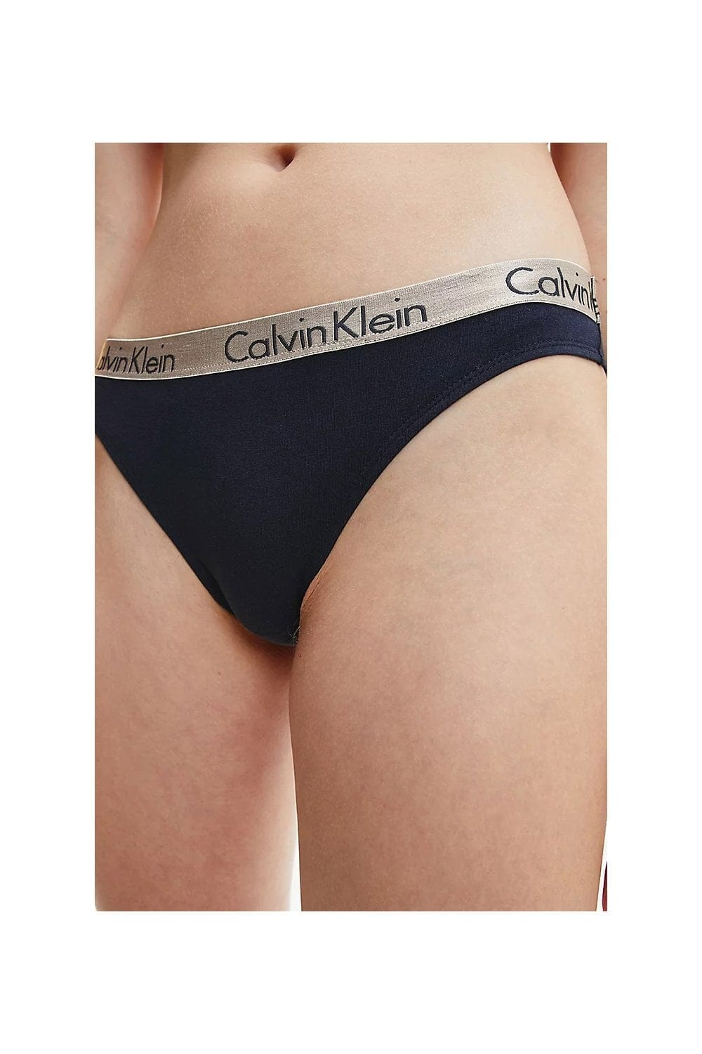  Calvin Klein Women's Radiant Logo Cotton 3 Pack Thong