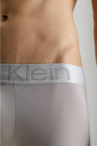 Calvin Klein Steel Micro Low Rise Trunk - 3 Pack - Mid Blue/Signature Blue/Clay Grey