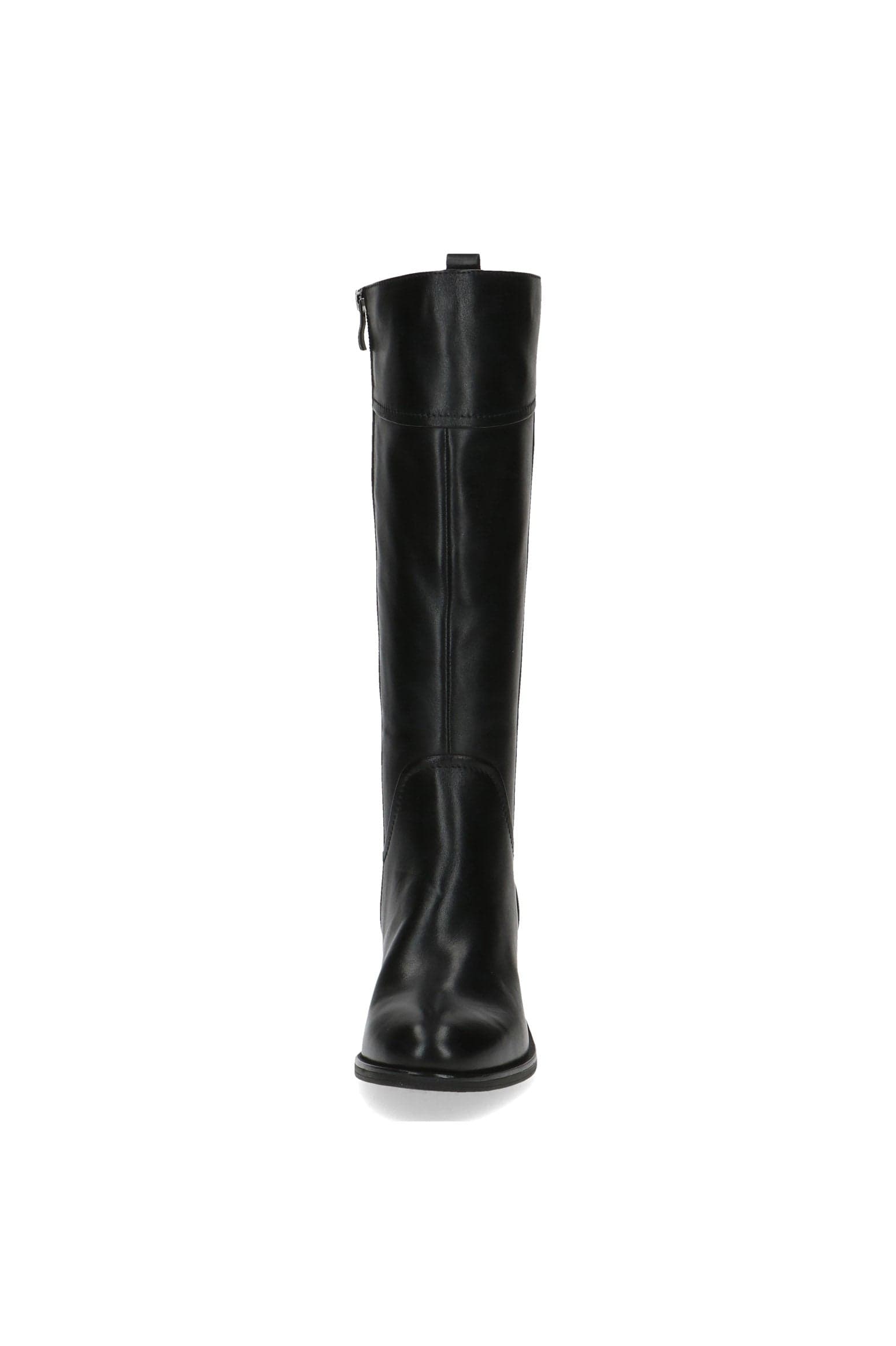 Caprice Knee High Leather Boots - Black Nappa – Potters of Buxton