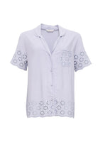 Cyberjammies Beetrix Embroidered Short Sleeve Pyjama Top