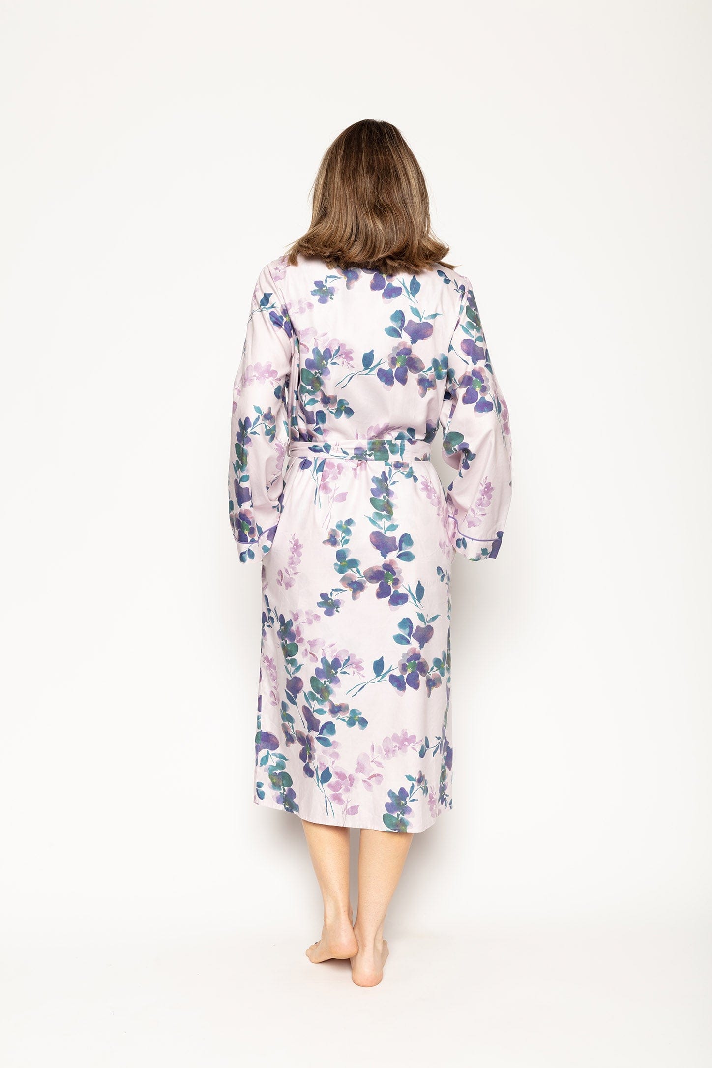 Cyberjammies Camila Pink Floral Print Long Wrap