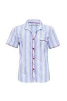 Cyberjammies Florence Blue Stripe Pyjama Top