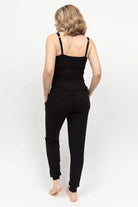 Cyberjammies Jersey Lace Hidden Support Vest - Black