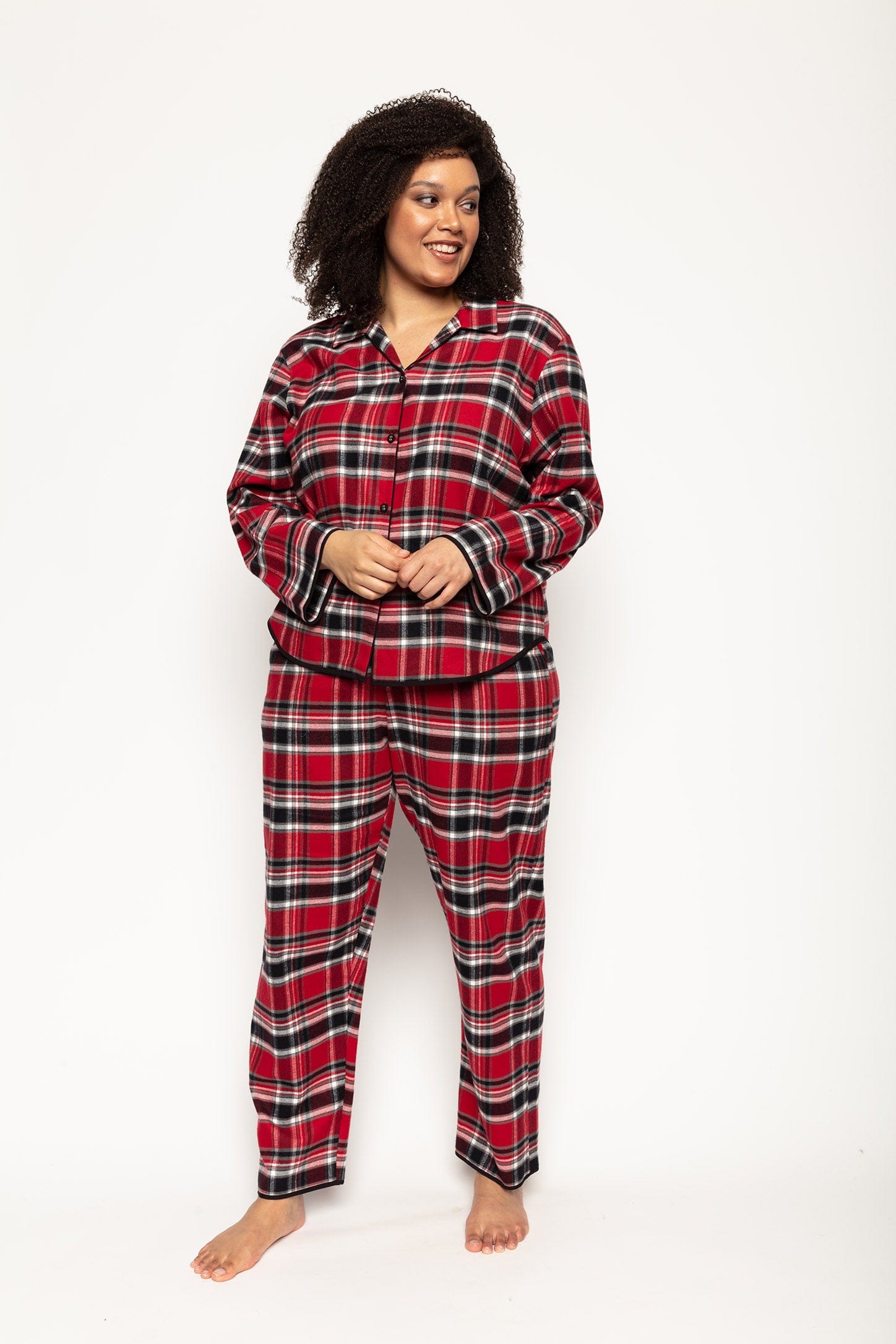 Cyberjammies Windsor Red Check Pant