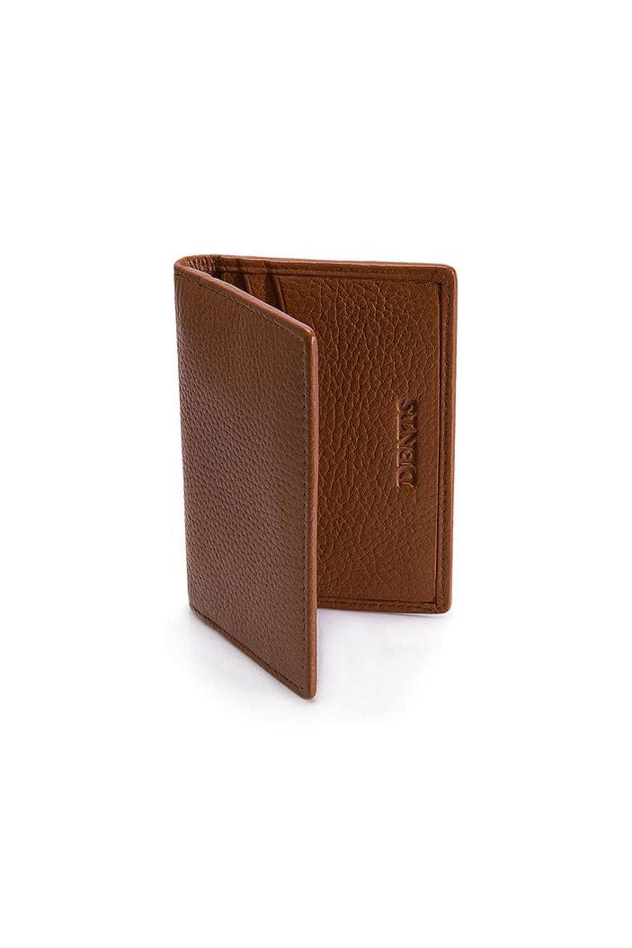 Dents Mens Pebble Grain Leather Card RFID Holder - Cognac 23-5500_COGNAC_OS