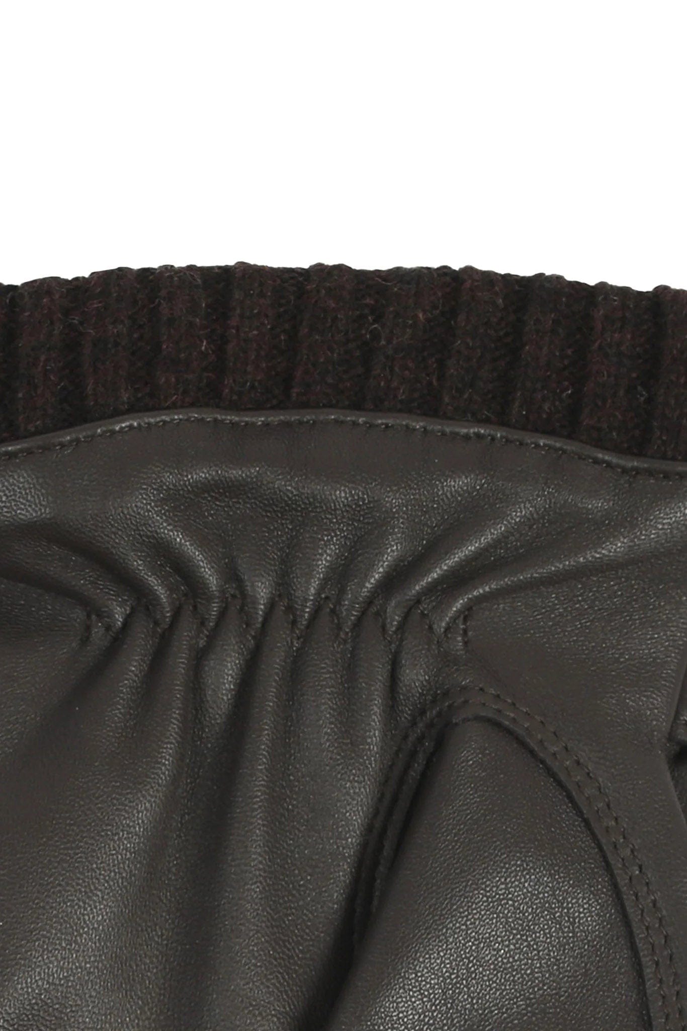 Dents Sherborne Leather Gloves with Stitch Detail - Brown