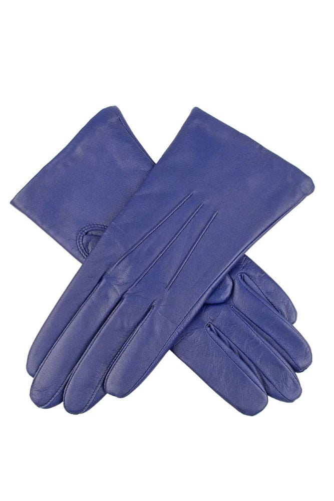 Dents Womens Emma Classic Leather Gloves - Blueberry – Potters of Buxton