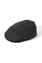 Failsworth Cambridge British Wool Flat Cap - Charcoal/Blue