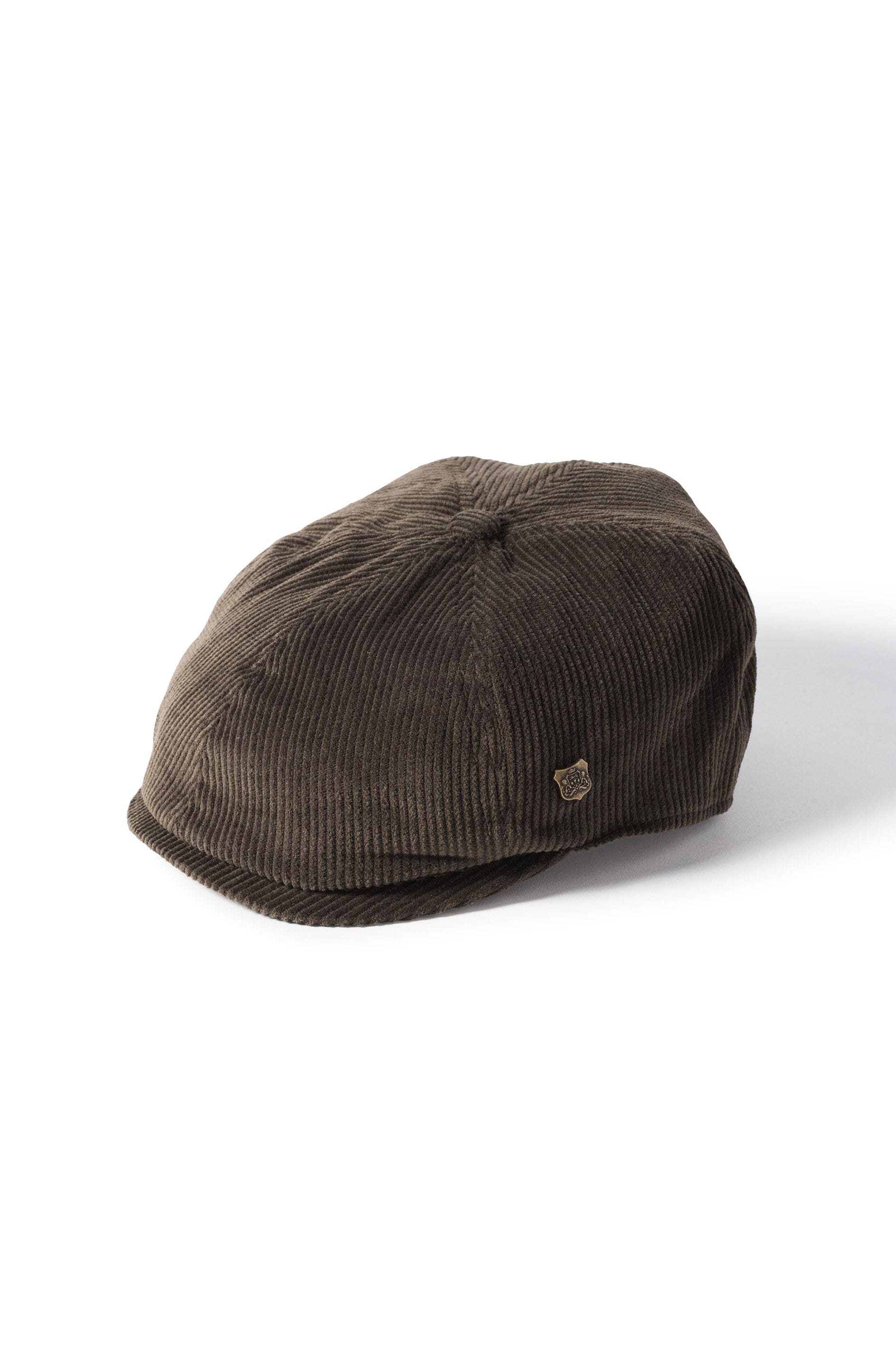 Failsworth Hudson Cord Flat Cap - Olive