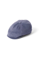 Failsworth Hudson Cotton Canvas Newsboy Cap - Slate/Brick