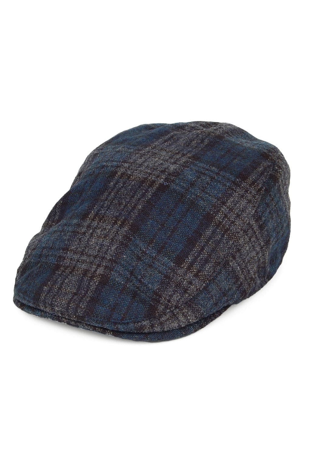 Failsworth Westerdale Flat Cap with Earflaps - Blue/Multi