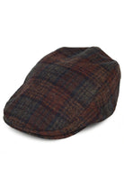 Failsworth Westerdale Flat Cap with Earflaps - Brown/Multi